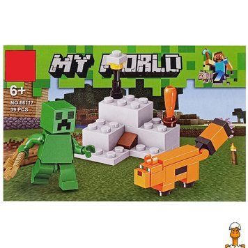 Мамалюк - Конструктор для детей по мотивам Minecraft 40 деталей Bambi Bambi RT2-66117-8
