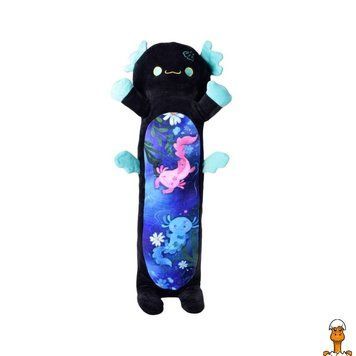 Мамалюк - Мягкая игрушка-подушка аксолотль черная 100 см Bambi Bambi RT2-HKF2206-BLACK