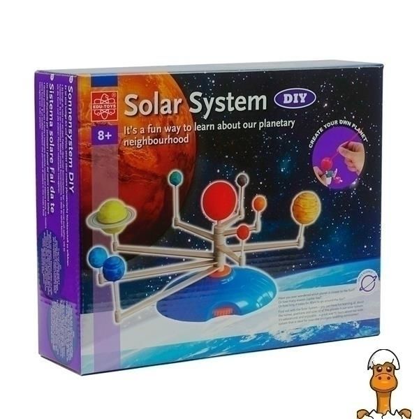 Мамалюк - Модель Сонячної системи Edu-Toys з фарбами (GE046) Edu-Toys A4-GE046