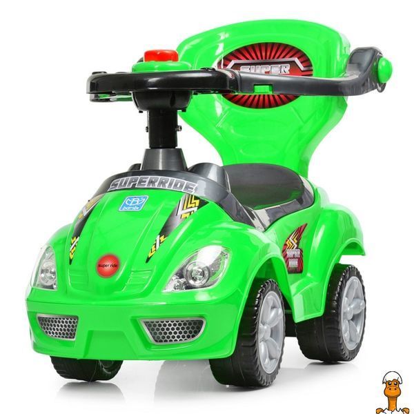 Мамалюк - Каталка-толокар Bambi M 4205-5 Зеленый Bambi RT2-M-4205-5