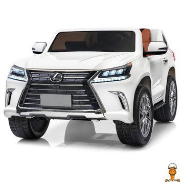 Мамалюк - Дитячий електромобіль Машина Bambi M 3906(MP4)EBLR-1 Lexus Білий Bambi RT2-M-3906-MP4-EBLR-1