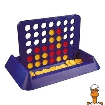 Мамалюк - Настільна гра Edu-Toys Чотири в ряд (GM004) Edu-Toys A4-GM004