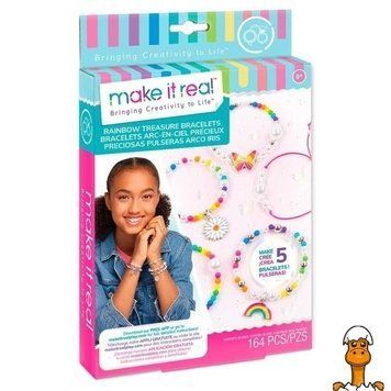 Мамалюк - Набір для створення шарм-браслетів Make it Real Райдужні скарби 164 ел. (MR1216) Make it Real A4-MR1216