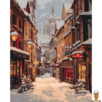 Мамалюк - Картина за номерами Вечір у місті 40х50 см Art Craft Art Craft RT2-11080-AC