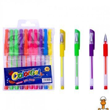 Мамалюк - Набір гелевих ручок неонових 10 кольорів COLOR-IT COLOR-IT RT2-108-10