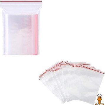 Мамалюк - Пакети Zip-Lock із замком 10х15 см 100 штук Bambi Bambi RT2-ZL-10-15