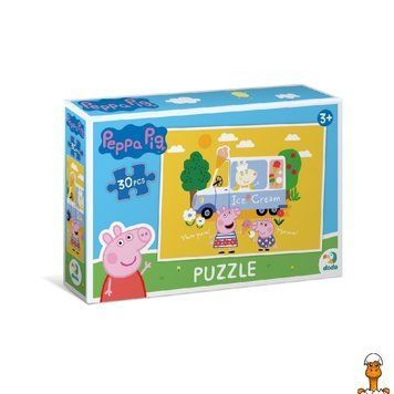 Мамалюк - Дитячий пазл Peppa Pig: Морозиво 200300 30 елементів DoDo Toys DoDo Toys RT2-200300