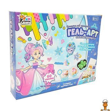 Мамалюк - Набор для творчества Кристальные украшения Снежная принцесса 4FUN Game Club 4FUN Game Club RT2-65994