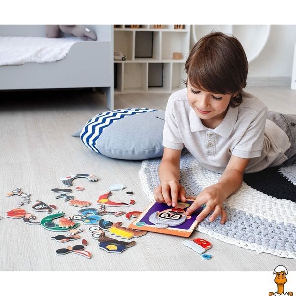 Мамалюк - Детская настольная игра магнитная Фейсики Vladi Toys Vladi Toys RT2-VT3702-15