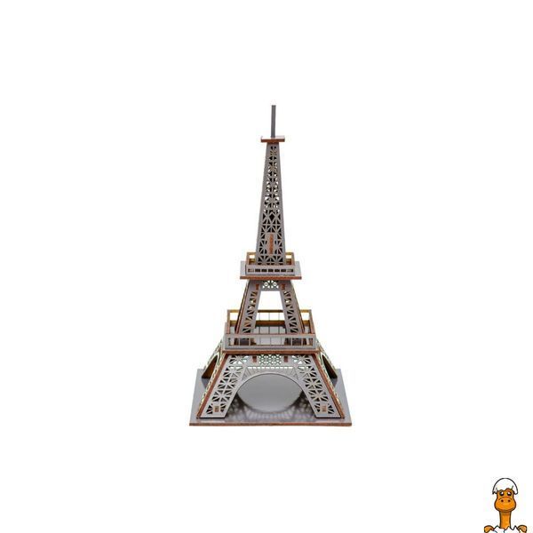 Мамалюк - Дерев'яний 3D конструктор Ейфелева вежа 58 деталей PuzzleOK PuzzleOK RT2-PUZ-00925