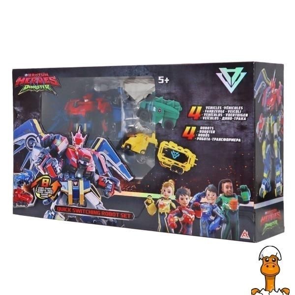 Мамалюк - Трансформер Dinoster Швидка трансформація (EU580810A) Dinoster A4-EU580810A