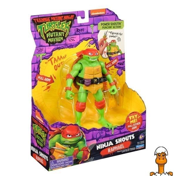 Мамалюк - Фигурка TMNT Черепашки-ниндзя Мovie III Рафаэль 14 см со звуком (83354) TMNT A4-83354