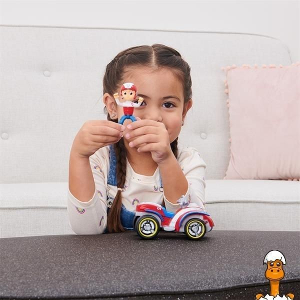 Мамалюк - Ігровий набір Paw Patrol Рятувальний автомобіль з водієм Райдер (SM16775/8807) Paw Patrol A4-SM16775-8807