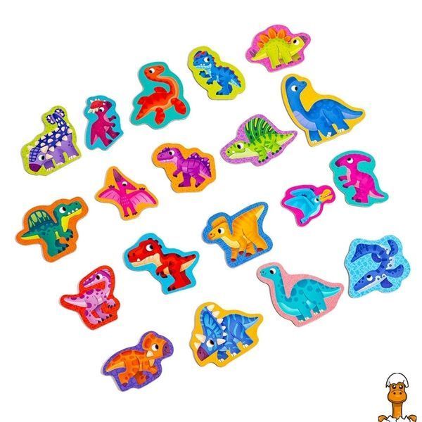 Мамалюк - Набор магнитов MAXI Динозавры 19 шт Vladi Toys Vladi Toys RT2-VT3106-23