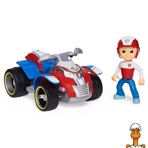 Мамалюк - Ігровий набір Paw Patrol Рятувальний автомобіль з водієм Райдер (SM16775/8807) Paw Patrol A4-SM16775-8807