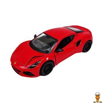 Мамалюк - Інерційна машинка Lotus Emira Kinsmart KT5441W металева 13 см Червоний Kinsmart RT2-KT5441W-RED