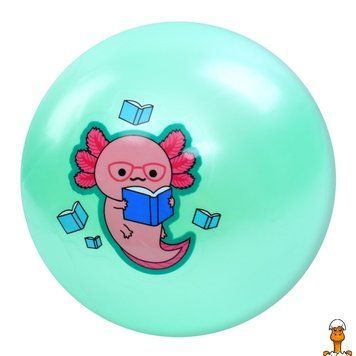 Мамалюк - Детский мяч Аксолотль 9 дюймов 60 граммов Bambi Bambi RT2-MS-3736-TURQUOISE