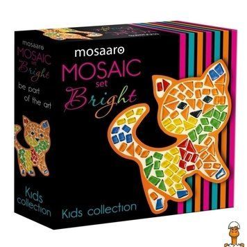 Мамалюк - Набор для творчества хрустальная мозаика котик Mosaaro Mosaaro RT2-MA7006