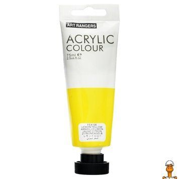 Мамалюк - Фарба акрилова матова Lemon Yellow FEA106 в тюбику 75 мл Art Rangers Art Rangers RT2-FEA106