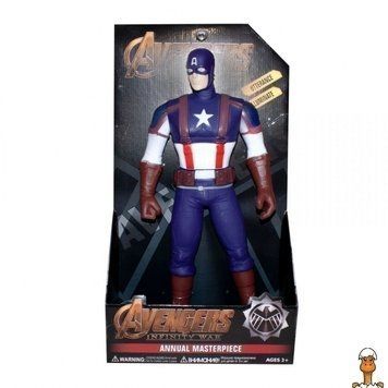 Мамалюк - Детские игрушки фигурки Marvel на батарейках Капитан Америка Bambi Bambi RT2-9806-2
