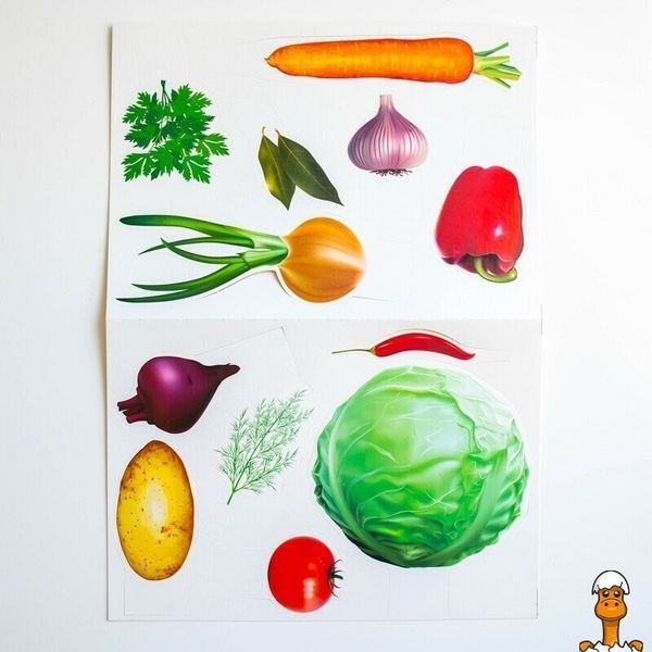 Мамалюк - Дидактична гра Звари борщик 12 овочів Ranok Creative Ranok Creative RT2-13109043