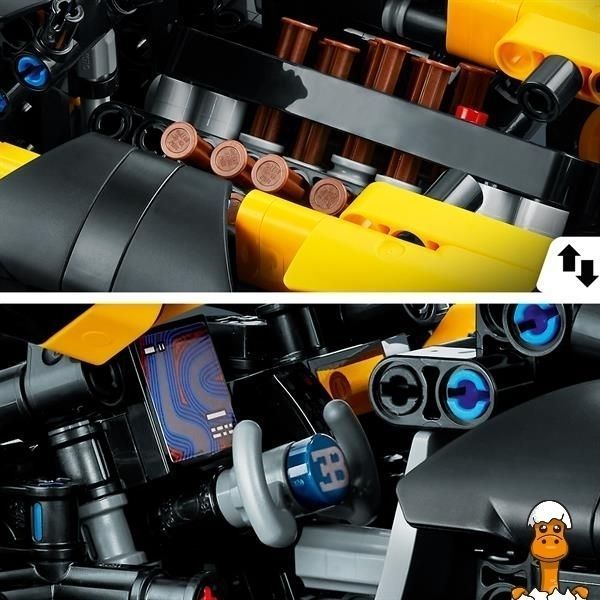 Мамалюк - Конструктор LEGO Technic Bugatti Bolide 905 деталей (42151) LEGO A4-42151