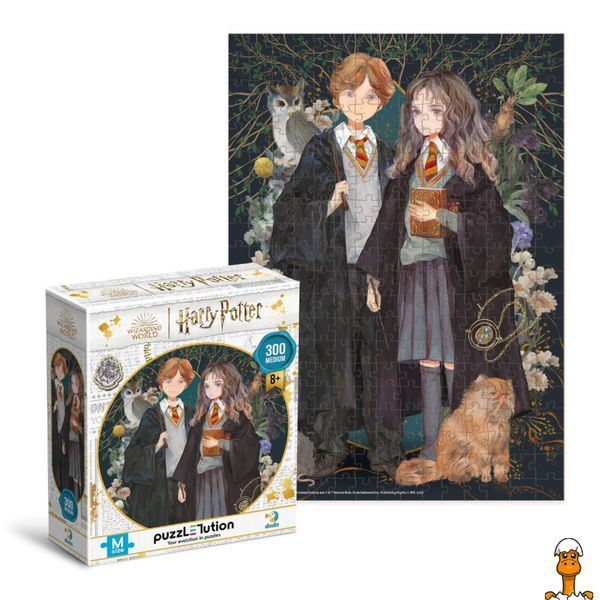 Мамалюк - Пазл класичний Harry Potter Герміона та Рон 300 елементів DoDo Toys DoDo Toys RT2-200499