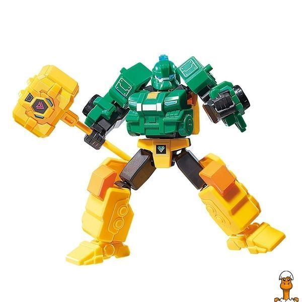Мамалюк - Робот-конструктор дитячий Стего Трон 45 деталей Dinoster Dinoster RT2-EU580881A-4