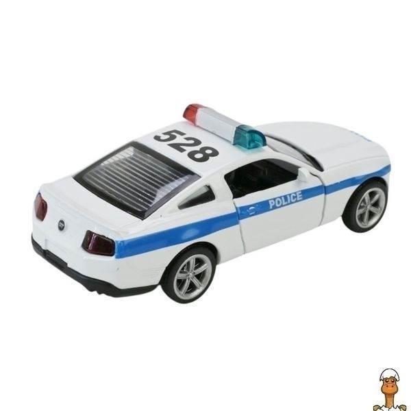 Мамалюк - Дитяча іграшкова машина Ford Mustang GT біла масштаб 1:43 АвтоПром автопром RT2-4372-WHITE