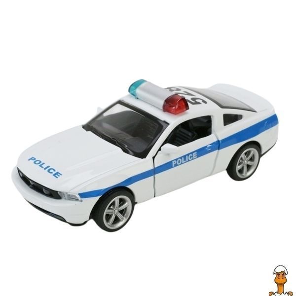 Мамалюк - Машинка детская Ford Mustang GT белая масштаб 1:43 АвтоПром автопром RT2-4372-WHITE