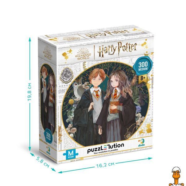 Мамалюк - Пазл класичний Harry Potter Герміона та Рон 300 елементів DoDo Toys DoDo Toys RT2-200499