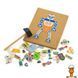 Мамалюк - Набір для творчості Viga Toys Дерев'яна аплікація Робот (50335) Viga Toys A4-50335 фото 1
