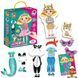 Мамалюк - Дитяча магнітна гра одягалка Family look 40 елементів одягу Vladi Toys Vladi Toys RT2-VT3702-21 фото 2