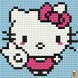 Алмазная мозаика мини Hello Kitty Хэллоу Китти ODM0111 10х10 см Origami