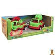 Игровой набор бетономешалка и экскаватор Mini Matiki подвижные элементы зеленый Bamsic
