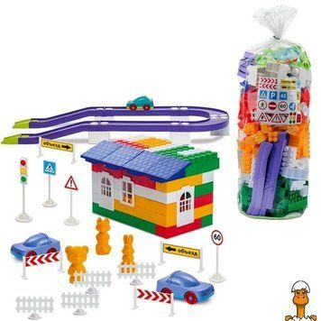Мамалюк - Конструктор дитячий Лідер 250 деталей Colorplast Colorplast RT2-1-055