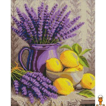 Мамалюк - Алмазна мозаїка Лаванда та лимони &copy;art_selena_ua AMO20486 40х50 см Идейка ідейка RT2-AMO20486
