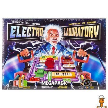 Мамалюк - Електронний конструктор Electro Laboratory Megapack Danko Toys Danko Toys RT2-ELAB-01-04