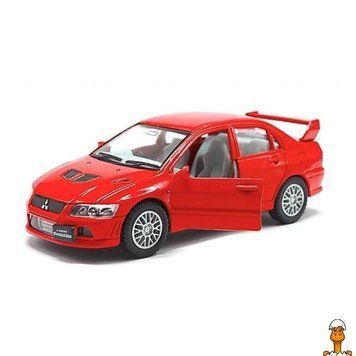 Мамалюк - Колекційна машинка Mitsubishi Evolution VII масштаб 1:42 червона Kinsmart Kinsmart RT2-KT5052W-RED