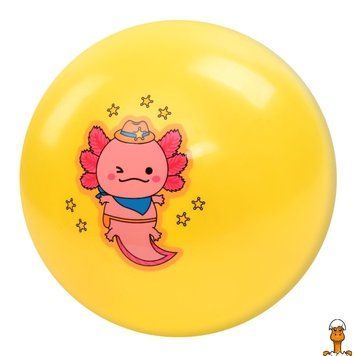 Мамалюк - Дитячий м'яч Аксолотль 9 дюймів 60 грам Bambi Bambi RT2-MS-3736-YELLOW