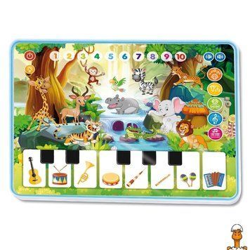 Мамалюк - Детский развивающий планшет с пианино Limo Toy Limo Toy RT2-M-3812