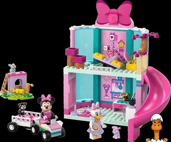 Мамалюк - Конструктор LEGO Disney Готель Мінні для домашніх улюбленців 161 деталь (43274) LEGO A4-43274