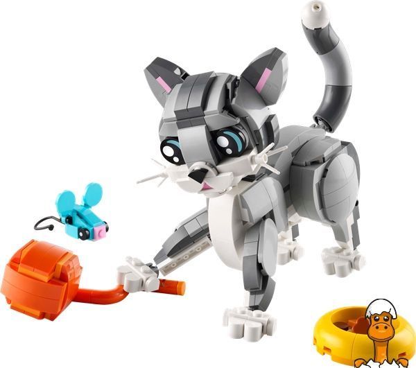 Мамалюк - Конструктор LEGO Creator Игривый кот 407 деталей (31163) LEGO A4-31163