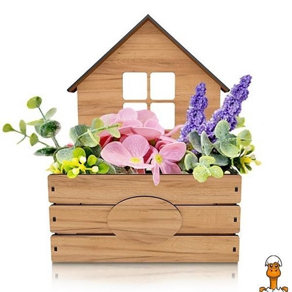Мамалюк - Будиночок для декорування з віконцем Fabrika Decoru Fabrika Decoru RT2-FDPO-406