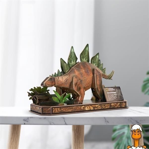 Мамалюк - 3D пазл CubicFun National Geographic Dino Стегозавр (DS1054h) Cubic Fun Cubic Fun A4-DS1054H