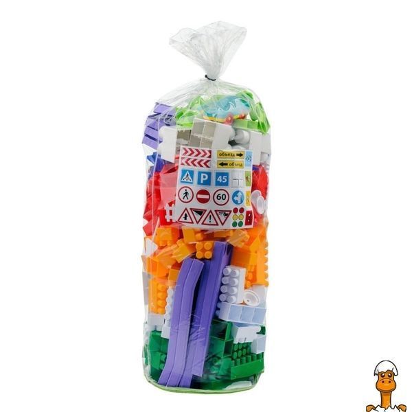 Мамалюк - Конструктор дитячий Лідер 250 деталей Colorplast Colorplast RT2-1-055