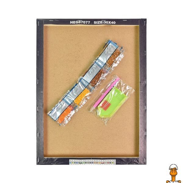 Мамалюк - Алмазная мозаика Кофе с круассанами 30х40 см Strateg Strateg RT2-HEG88140
