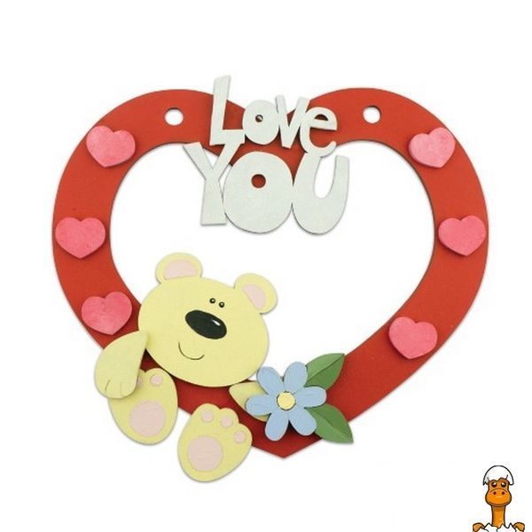 Мамалюк - Заготовка для декорування Love You 3 Fabrika Decoru Fabrika Decoru RT2-FDPO-133