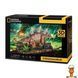 Мамалюк - 3D пазл CubicFun National Geographic Dino Стегозавр (DS1054h) Cubic Fun Cubic Fun A4-DS1054H фото 1