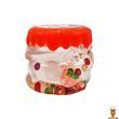 Слайм вязкий оранжевый с бусинками Danko Toys
